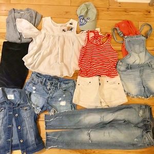 12 Piece Lot of Girls Clothes 12/15yr. Abercrombie